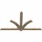 Ekena Millwork Redmond Rough Sawn Timber Gable Bracket, Douglas Fir, 72"W x 42"H x 2"D x 4"F, 14/12 Pitch GBW072X42X0204RED00RDF - alternate 5